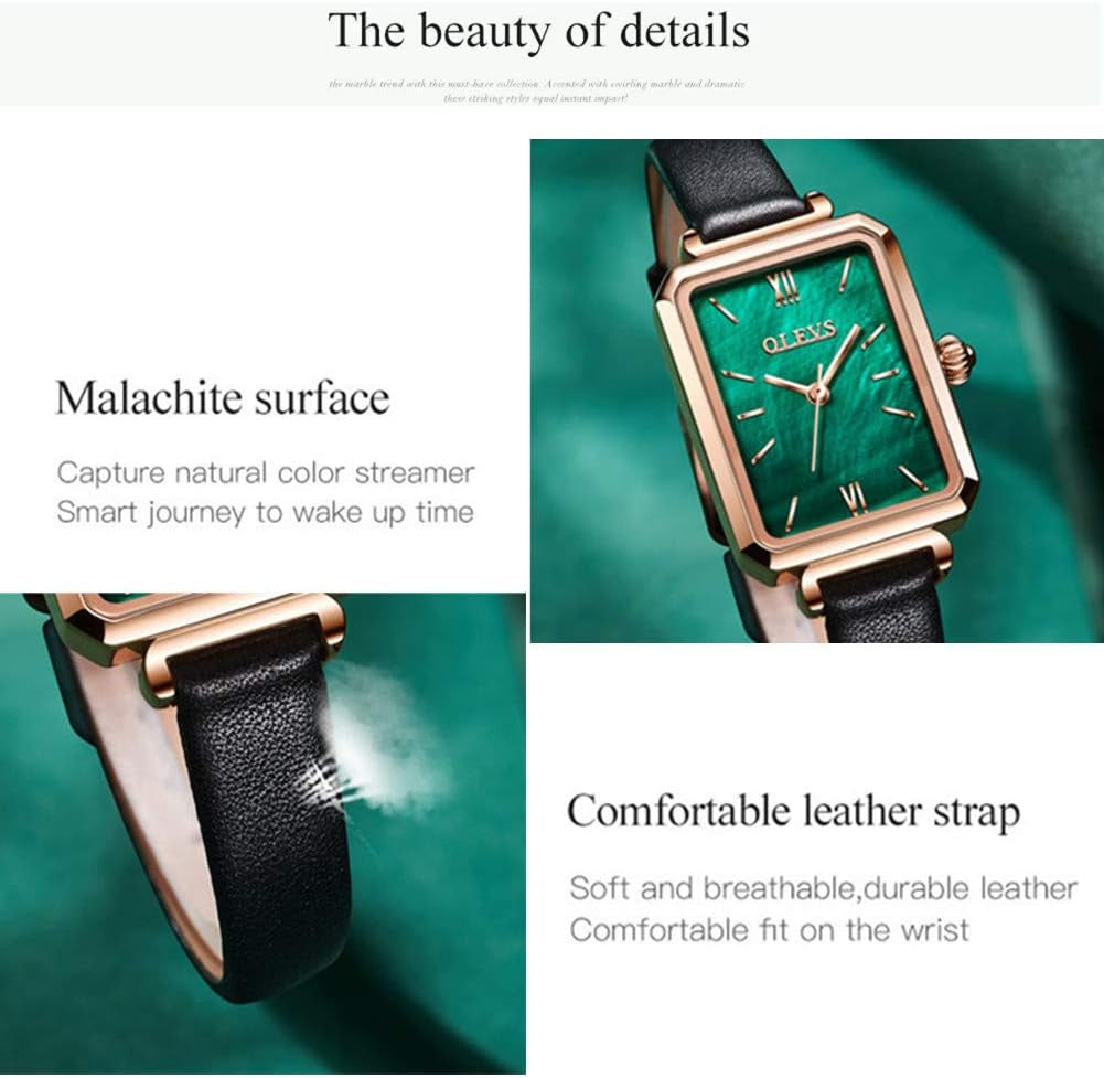 Fashion​ Luxury Square Face Watch for Women - Retro Gold Stainless Steel Mesh Band,Analog Quartz,Waterproof Elegant ​​Slim​​ Dress Watch Self Love Splurge & Christmas Gift for Her​