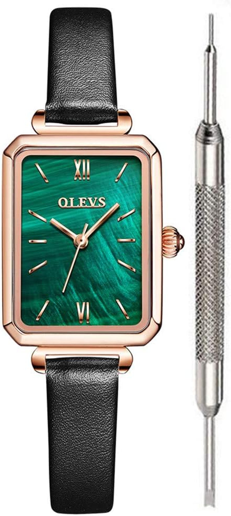 Fashion​ Luxury Square Face Watch for Women - Retro Gold Stainless Steel Mesh Band,Analog Quartz,Waterproof Elegant ​​Slim​​ Dress Watch Self Love Splurge & Christmas Gift for Her​
