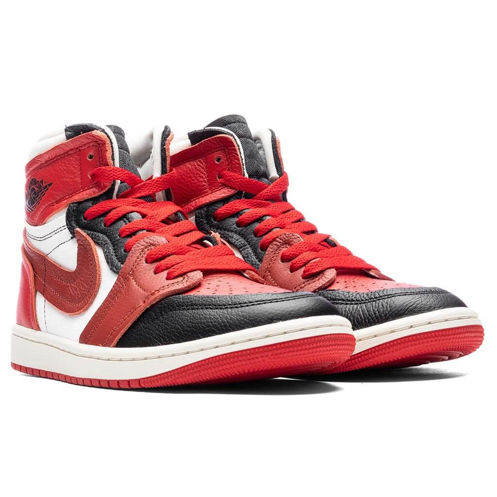 Women'S Air  1 High MM - Sport Red/Dune Red/Black