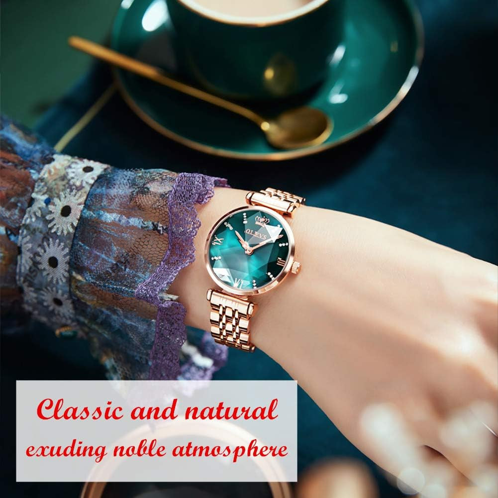 Prismatic Diamond Watch Fashion Luxury Watches for Women Fine Classy Steel Analog Quartz Watch