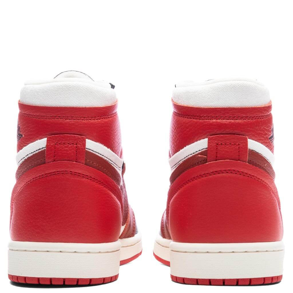 Women'S Air  1 High MM - Sport Red/Dune Red/Black
